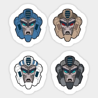 Robot sticker pack one Sticker